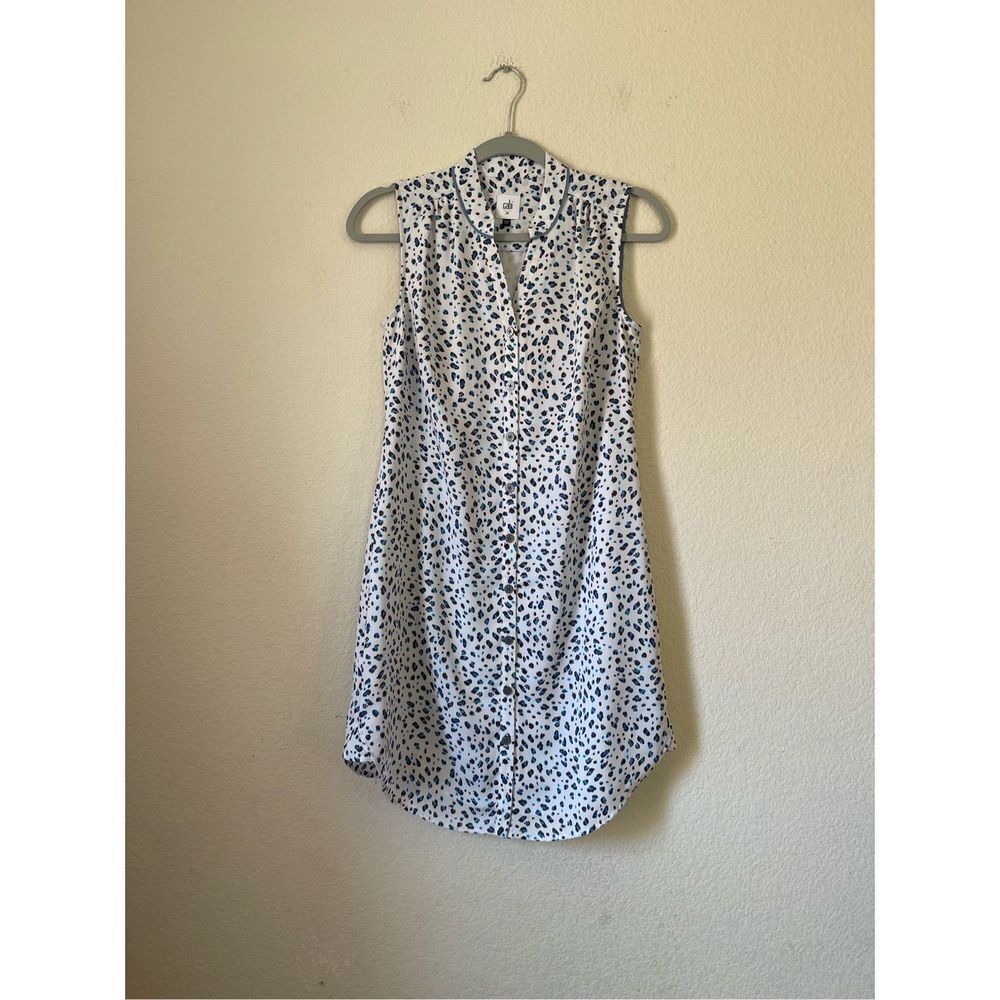 Cabi Camilla‎ Animal Print Shirt Dress size xs